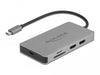 EAN 4043619870042 - DeLOCK 87004 base para portátil y replicador de puertos Alámbrico USB 3.2 Gen 1 (3.1 Gen 1) Type-C Gris imagen 1
