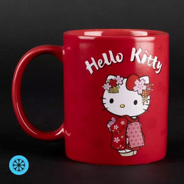 EAN 3328170019750 - Konix KIMONO - Hello Kitty tazón Rosa, Rojo Universal 1 pieza(s) imagen 3