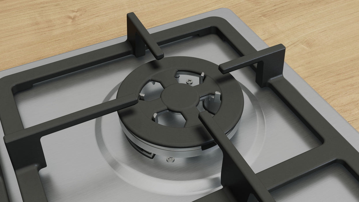 EAN 4242005484614 - Bosch Serie 4 PGH6B5K90 hobs Acero inoxidable Integrado 58 cm Encimera de gas 4 zona(s) imagen 4