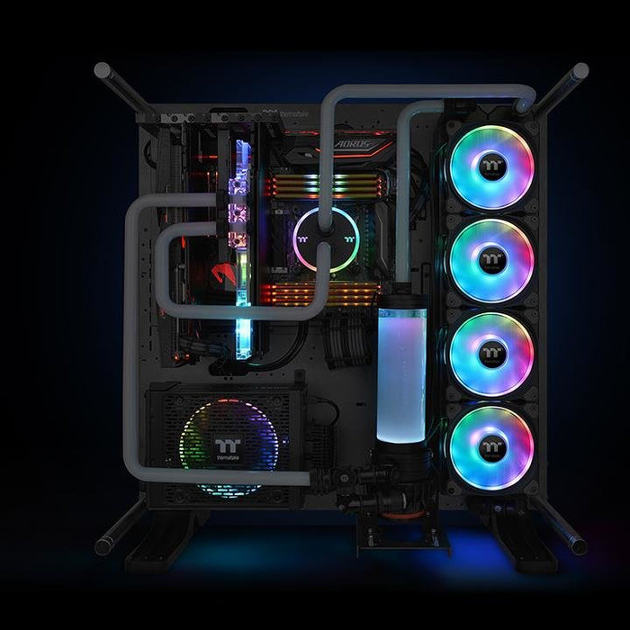 EAN 4711246874718 - Thermaltake Riing Duo 14 LED RGB Premium Edition Carcasa del ordenador Ventilador Negro imagen 14