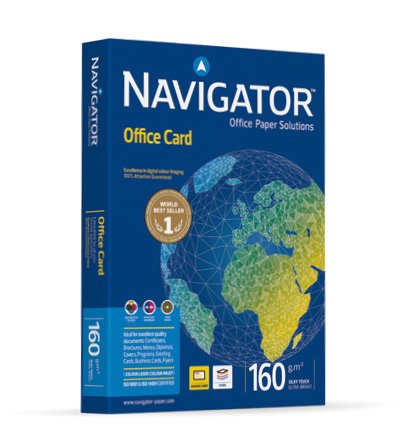 EAN 5602024381377 - Navigator Office Card papel para impresora de inyección de tinta A4 (210x297 mm) 250 hojas Blanco imagen 1