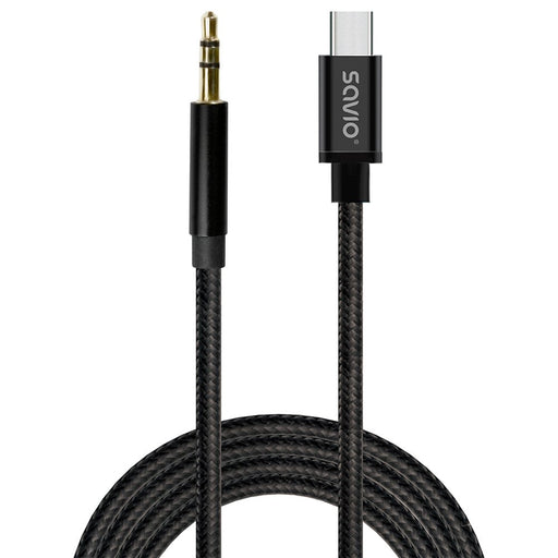 EAN 5901986049586 - Savio cl-188 cable de audio 2 m Negro imagen 2