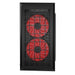 EAN 8716309116664 - Gembird CCC-FORNAX-950R carcasa de ordenador Midi Tower Negro, Rojo imagen 2