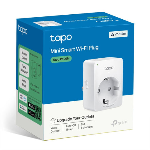EAN 4895252500080 - TP-Link TAPO P100M enchufe inteligente 2300 W Hogar, Oficina Blanco imagen 2