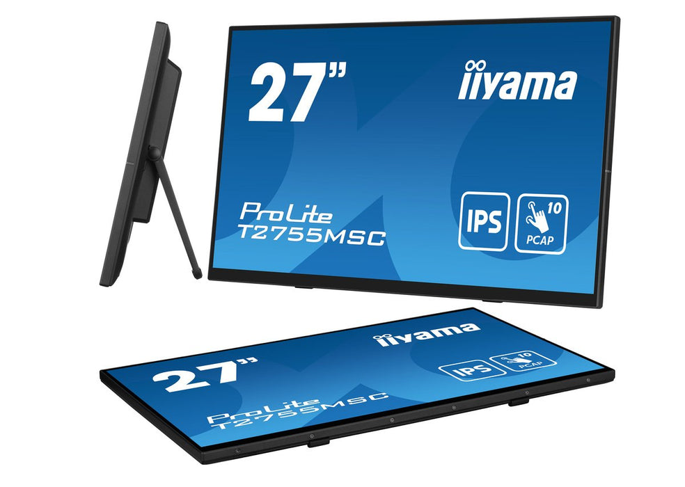 EAN 4948570122974 - iiyama ProLite T2755MSC-B1 pantalla para PC 68,6 cm (27") 1920 x 1080 Pixeles Full HD LED Pantalla táctil imagen 11