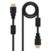 EAN 8433281002234 - Nanocable HDMI, 7m cable HDMI HDMI tipo A (Estándar) Negro imagen 1