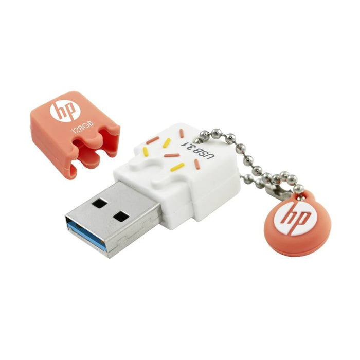 EAN 4712847098299 - HP x778w unidad flash USB 64 GB USB tipo A 3.2 Gen 1 (3.1 Gen 1) Naranja, Blanco imagen 3