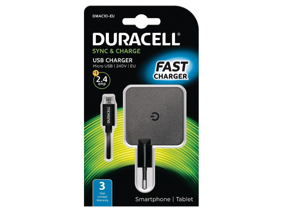 EAN 5050914871369 - Duracell DMAC10-EU cargador de dispositivo móvil Universal Negro Corriente alterna Interior imagen 2