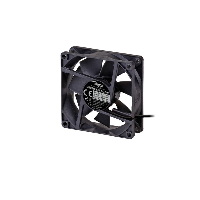 EAN 5901720131058 - Akyga AW-8A-BK sistema de refrigeración para ordenador Carcasa del ordenador Ventilador 8 cm Negro 1 piez imagen 2