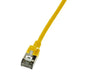 EAN 4052792053791 - LogiLink Slim U/FTP cable de red Amarillo 3 m Cat6a U/FTP (STP) imagen 1
