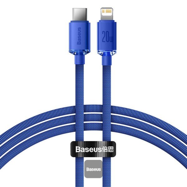 EAN 6932172602758 - Baseus CAJY000203 cable de conector Lightning 1,2 m Azul imagen 1
