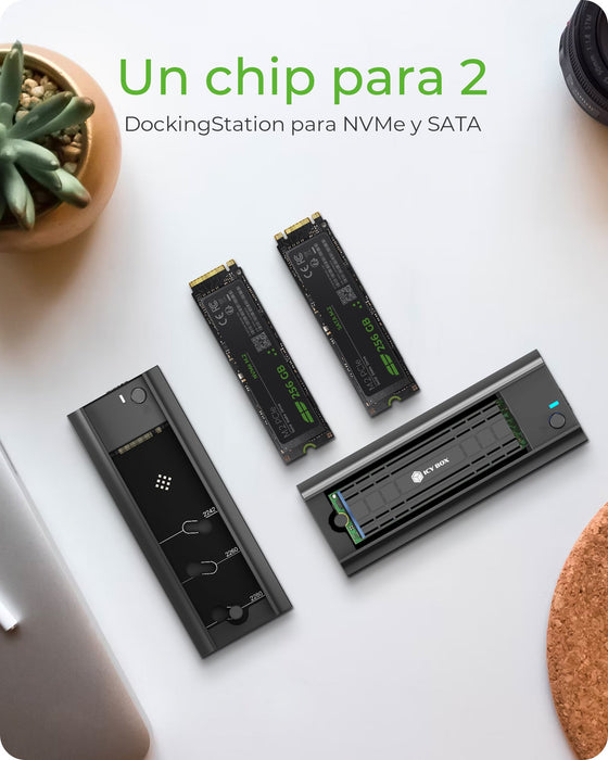 EAN 4250078172864 - ICY BOX IB-180MC-C31 Caja externa para unidad de estado sólido (SSD) Negro M.2 imagen 3