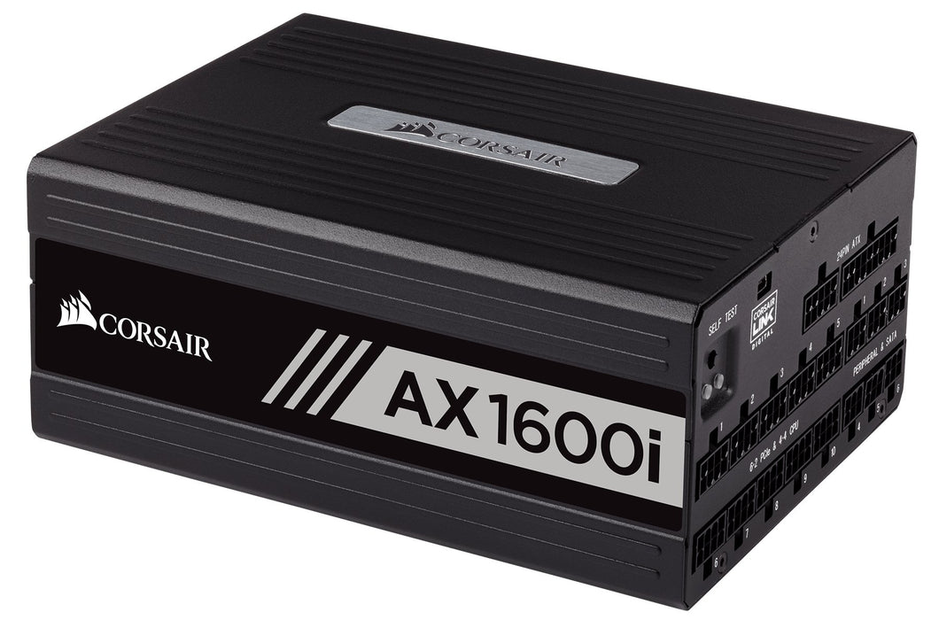 EAN 0843591050319 - Corsair AX Series AX1600i unidad de fuente de alimentación 1600 W ATX Negro imagen 2