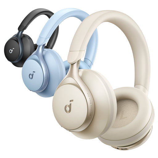 EAN 0194644138615 - Soundcore Space One Auriculares Inalámbrico y alámbrico Diadema Llamadas/Música Bluetooth Crema de color imagen 2