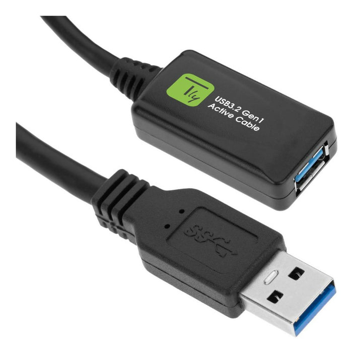 EAN 8059018367997 - Techly ICUR3050G cable USB USB 3.2 Gen 1 (3.1 Gen 1) 5 m USB A Negro imagen 3