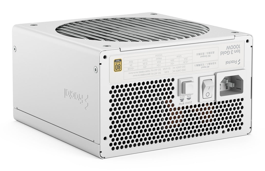 EAN 7340172710288 - Fractal Design Ion 3 Gold 1000W unidad de fuente de alimentación 24-pin ATX ATX Blanco imagen 9