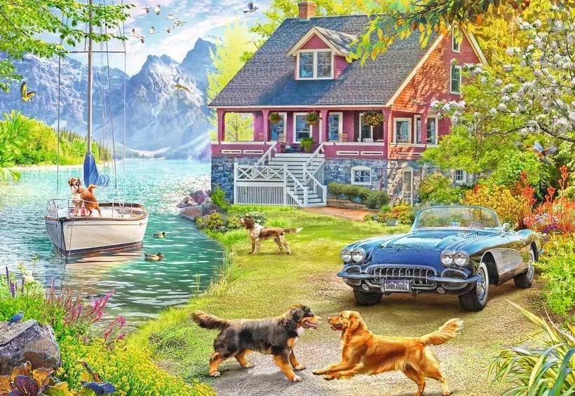 EAN 4005555013709 - Ravensburger 12.001.370 puzzle Puzzle rompecabezas 200 pieza(s) Paisaje imagen 2