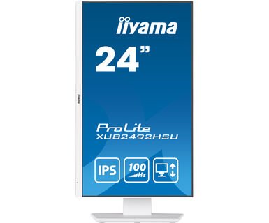 EAN 4948570123346 - iiyama XUB2492HSU-W6 pantalla para PC 60,5 cm (23.8") 1920 x 1080 Pixeles Full HD LED Blanco imagen 2