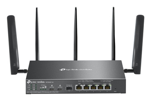 EAN 8885020627428 - TP-Link ER706WP-4G router inalámbrico Gigabit Ethernet Doble banda (2,4 GHz / 5 GHz) Negro imagen 1