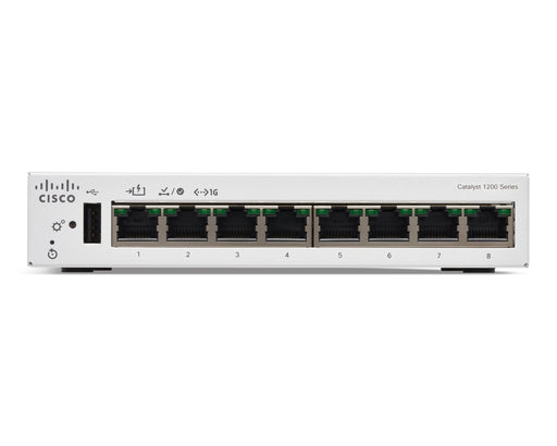 EAN 0889728521802 - Cisco C1200-8T-D switch Gestionado L2/L3 Gigabit Ethernet (10/100/1000) Blanco imagen 2
