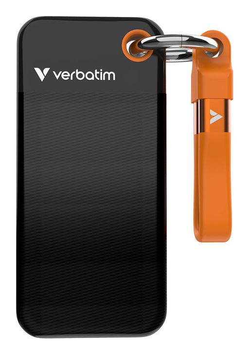 EAN 0023942321934 - Verbatim Pocket SSD 1 TB USB Tipo C 3.2 Gen 2 (3.1 Gen 2) Negro, Naranja imagen 1