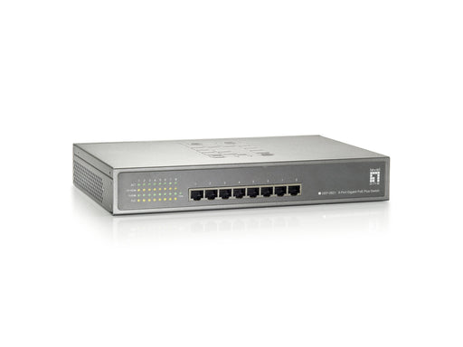 EAN 4015867163849 - LevelOne GEP-0821 switch Gigabit Ethernet (10/100/1000) Energía sobre Ethernet (PoE) Gris imagen 1