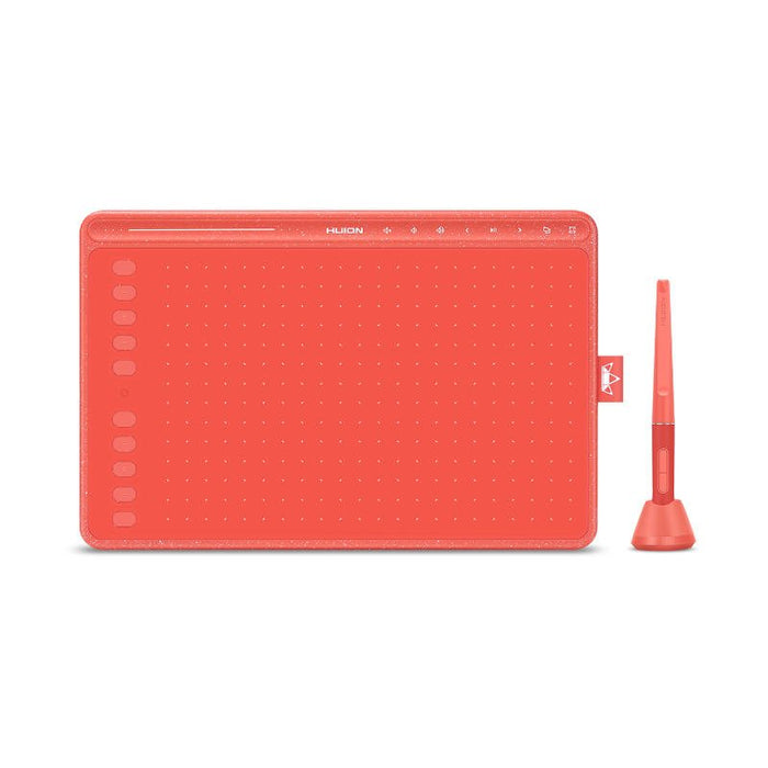 EAN 6930444801502 - HUION HS611 RED tableta digitalizadora Rojo 5080 líneas por pulgada 258,4 x 161,5 mm USB imagen 3