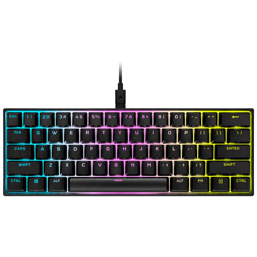 EAN 0840006655664 - Corsair K65 RGB MINI 60% Mechanical Gaming teclado Juego USB QWERTY Inglés, Español Negro imagen 1