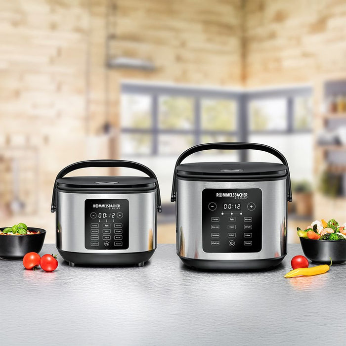 EAN 4001797008657 - Rommelsbacher MRK 950 arrocera 5 L 850 W Acero inoxidable imagen 3