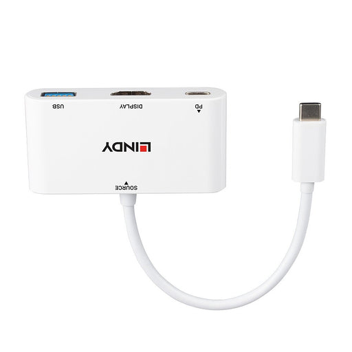 EAN 4002888433402 - Lindy 43340 Adaptador gráfico USB 3840 x 2160 Pixeles Blanco imagen 2