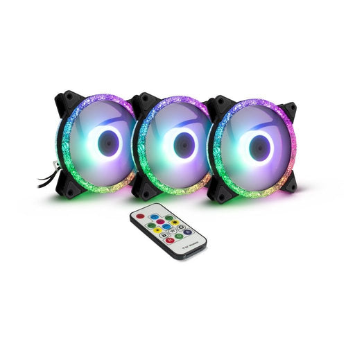 EAN 4260455646161 - Inter-Tech Argus RS-07 Carcasa del ordenador Ventilador 12 cm Negro, Blanco imagen 1