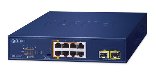 EAN 4711605287227 - PLANET 2-Port 10/100/1000T 802.3bt No administrado Gigabit Ethernet (10/100/1000) Energía sobre Ethernet  imagen 1