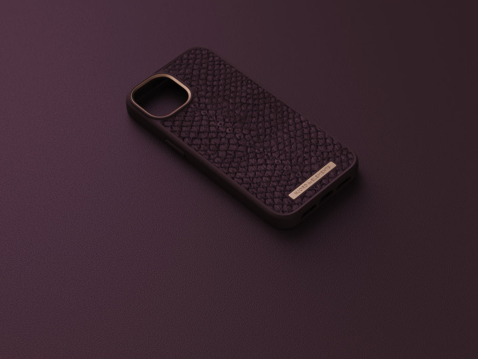 EAN 8720574620573 - Njord byELEMENTS Salmon Leather Magsafe funda para teléfono móvil 15,5 cm (6.1") Rojo imagen 22