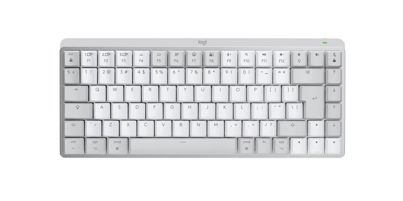 EAN 5099206103306 - Logitech 920-010799 teclado Oficina Bluetooth QWERTY Internacional de EE.UU. Gris, Blanco imagen 4