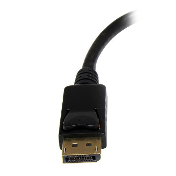 EAN 0065030836876 - StarTech.com DP2HDMI2 adaptador de cable de vídeo 0,21 m Negro imagen 3