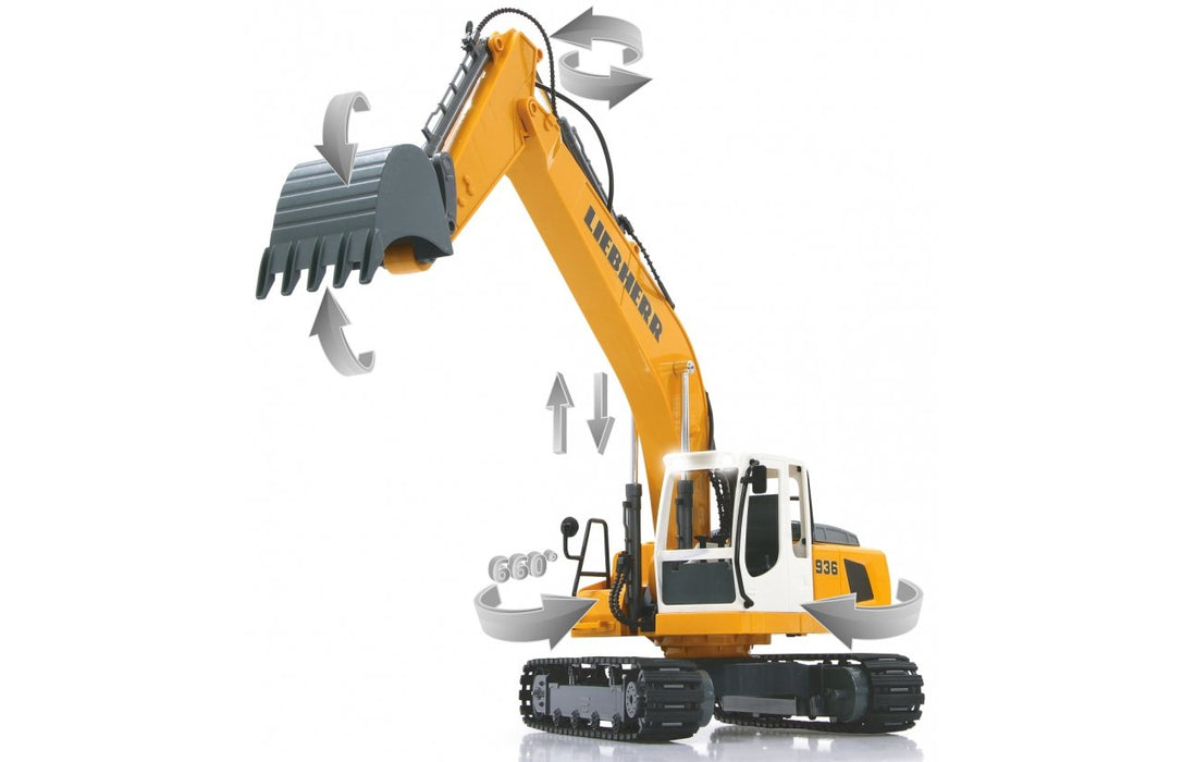 EAN 4042774426460 - Jamara Liebherr R936 modelo controlado por radio Excavadora Motor eléctrico 1:20 imagen 7