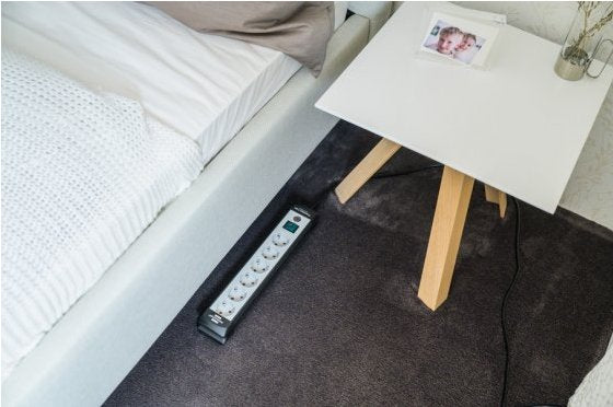 EAN 4007123624225 - Brennenstuhl 1951560100 base múltiple 3 m 6 salidas AC Interior Negro, Verde claro imagen 4