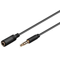 EAN 4040849624803 - Goobay 3m 3.5mm cable de audio 3,5mm Negro imagen 1