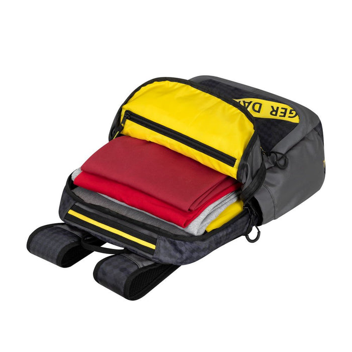 EAN 4260709010472 - Rivacase Erebus 39,6 cm (15.6") Mochila Camuflaje, Gris, Amarillo imagen 17