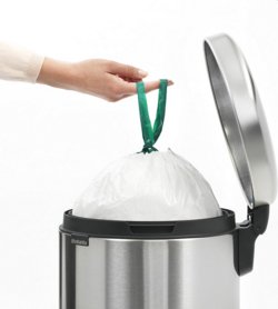 EAN 8710755111822 - Brabantia 111822 papelera 30 L Alrededor Acero inoxidable imagen 7