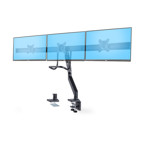 EAN 0065030902052 - StarTech.com 3M1A3SG-MONITOR-ARM soporte para monitor 68,6 cm (27") Escritorio Negro, Plata imagen 1