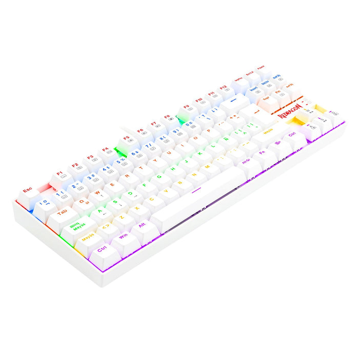 EAN 6950376704979 - REDRAGON KUMARA K552 teclado Juego USB QWERTY Español Blanco imagen 6