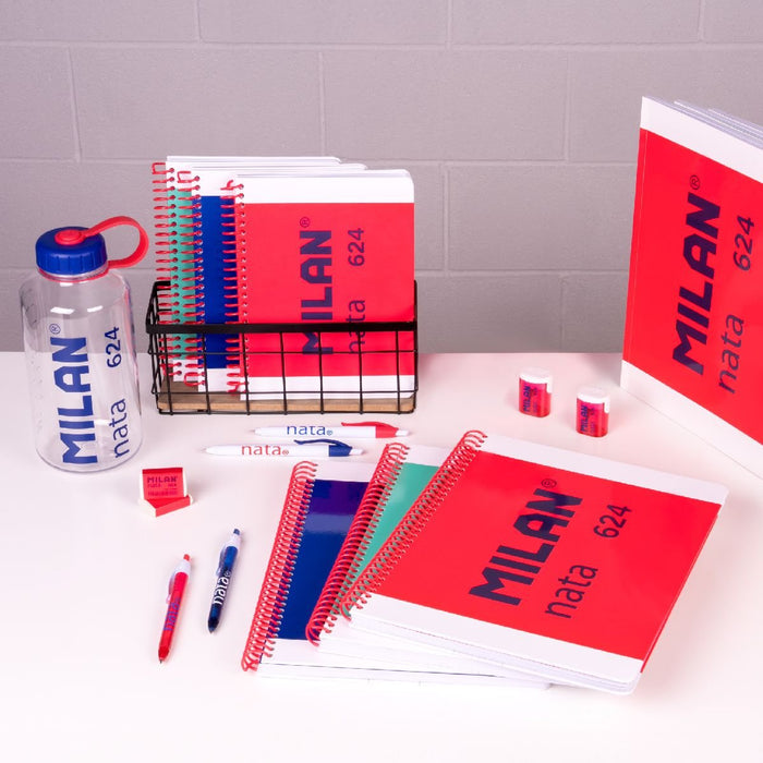 EAN 8411574109945 - Milan 57043E80B cuaderno y block A4 80 hojas Azul imagen 4