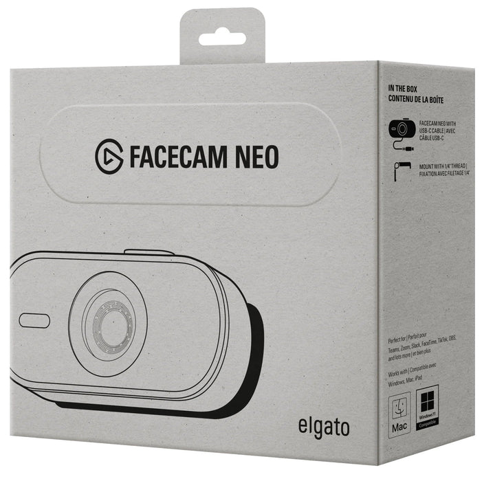 EAN 0840006673477 - Elgato Facecam Neo cámara web 2 MP 1920 x 1080 Pixeles USB-C Blanco imagen 10