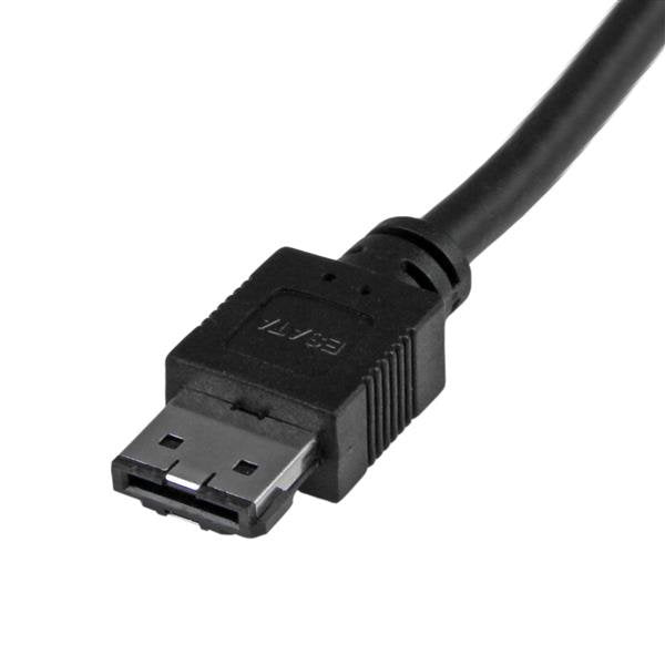 EAN 0065030854863 - StarTech.com USB3S2ESATA3 cable USB 0,9 m USB A Negro imagen 3