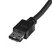 EAN 0065030854863 - StarTech.com USB3S2ESATA3 cable USB 0,9 m USB A Negro imagen 3
