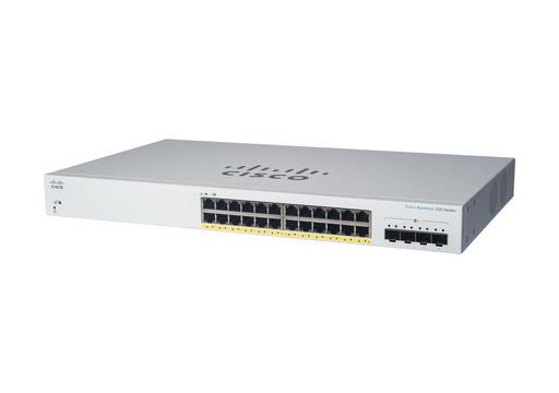 EAN 889728502757 - Cisco CBS220-24P-4G Gestionado L2 Gigabit Ethernet (10/100/1000) Energía sobre Ethernet (PoE) 1U Blanco imagen 1
