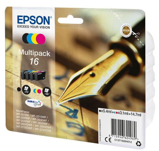 EAN 8715946624976 - Epson Pen and crossword C13T16264022 cartucho de tinta 1 pieza(s) Original Negro, Cian, Magenta, Amarilloimagen 2)