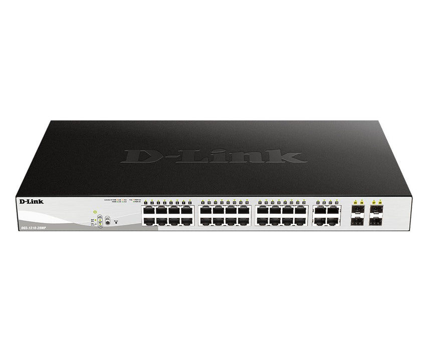 EAN 0790069373046 - D-Link DGS-1210-28P switch Gestionado L2 Gigabit Ethernet (10/100/1000) Energía sobre Ethernet (PoE) 1U N imagen 1