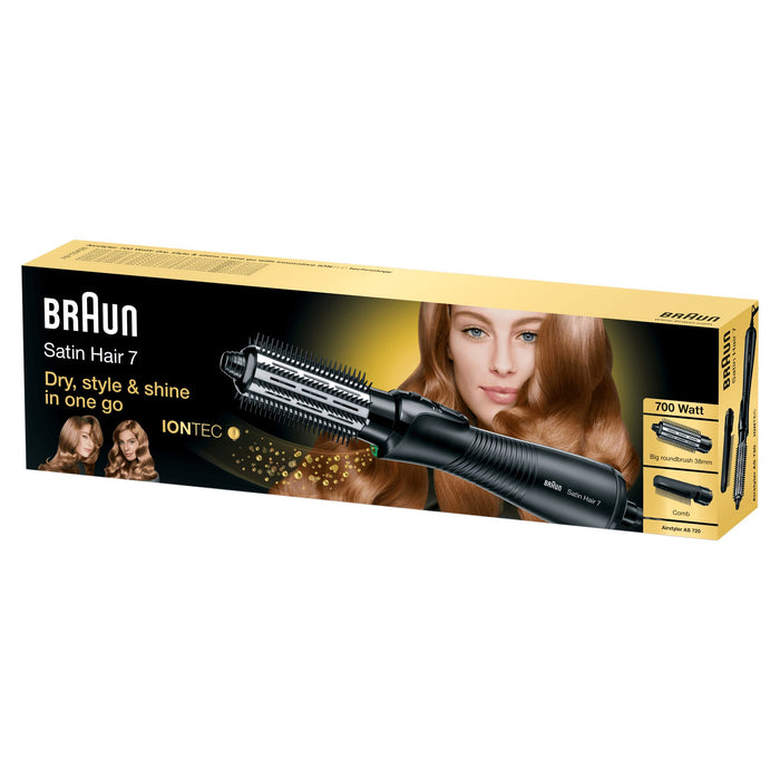 EAN 3030050182415 - Braun Satin Hair 7 AS720 Cepillo de aire caliente Caliente Negro 700 W 2 m imagen 8